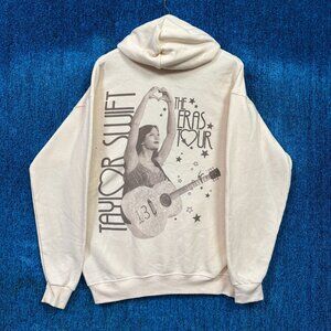 Taylor Swift Eras Tour Heart Photo Acoustic Guitar Hoodie L